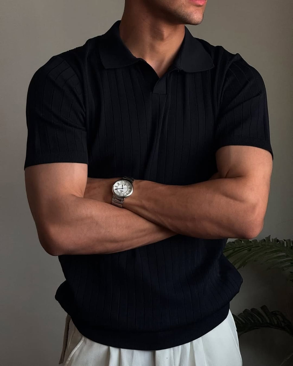 Polo V-Neck T-shirt