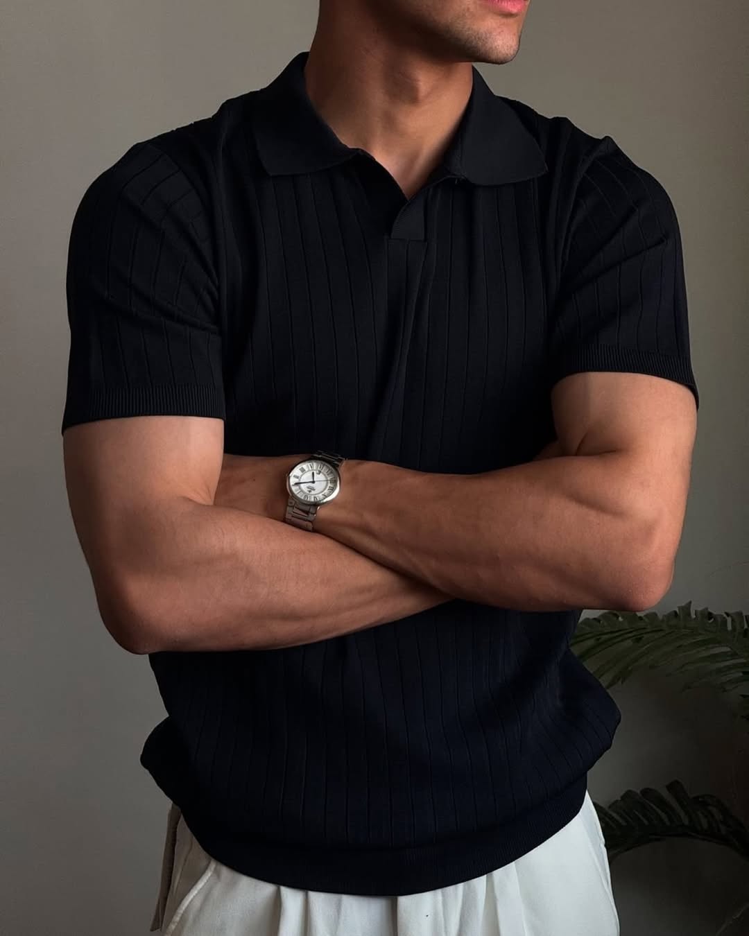 Polo V-Neck T-shirt