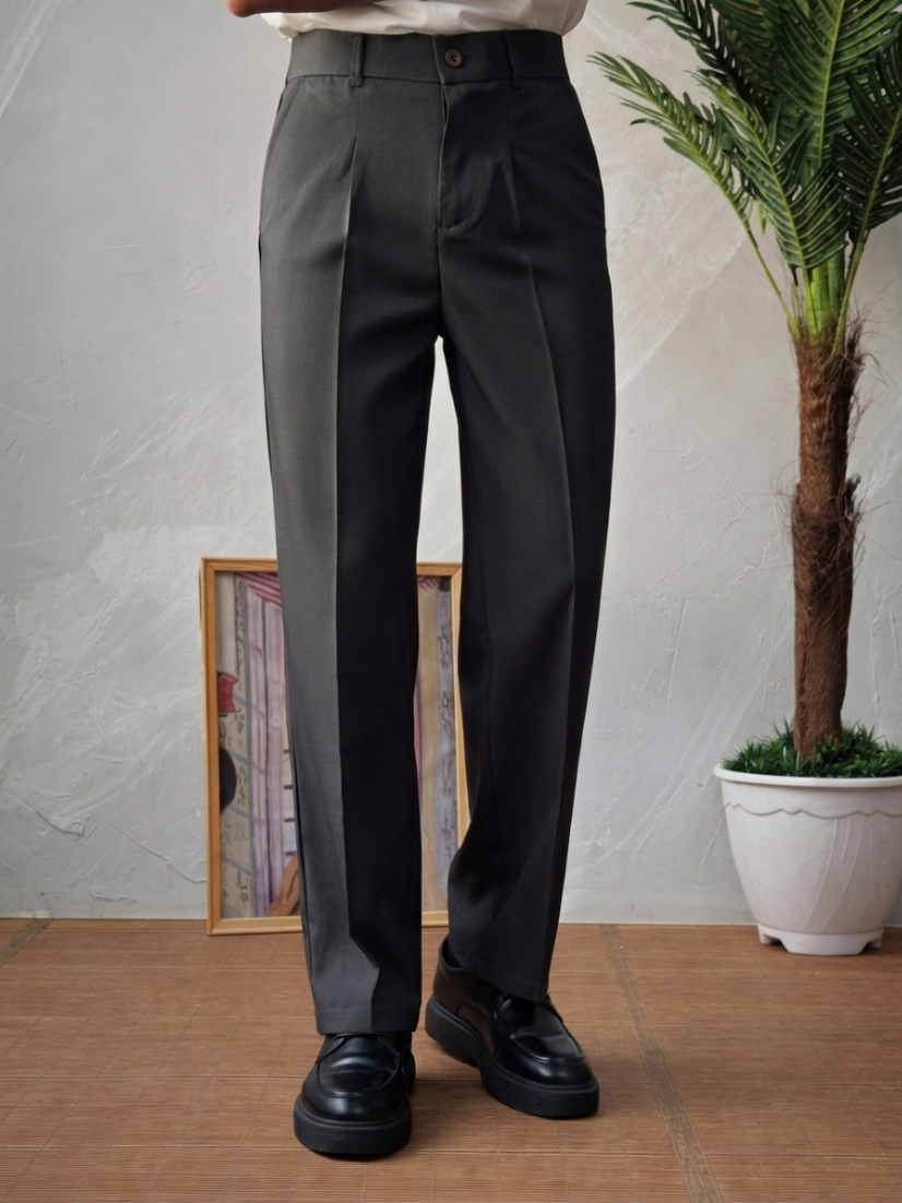 Regular fit trousers